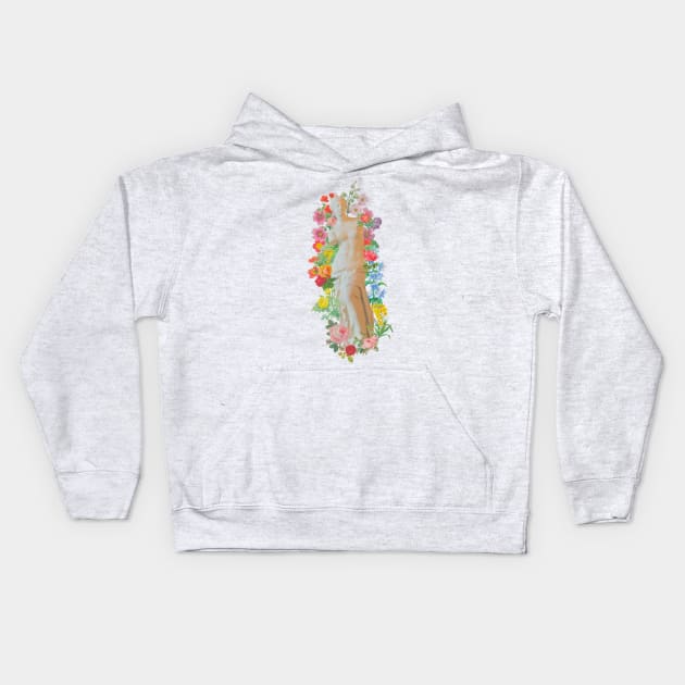 Venus De Milo Kids Hoodie by lolosenese